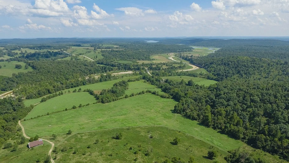 Ozark Underground Laboratory aerial view